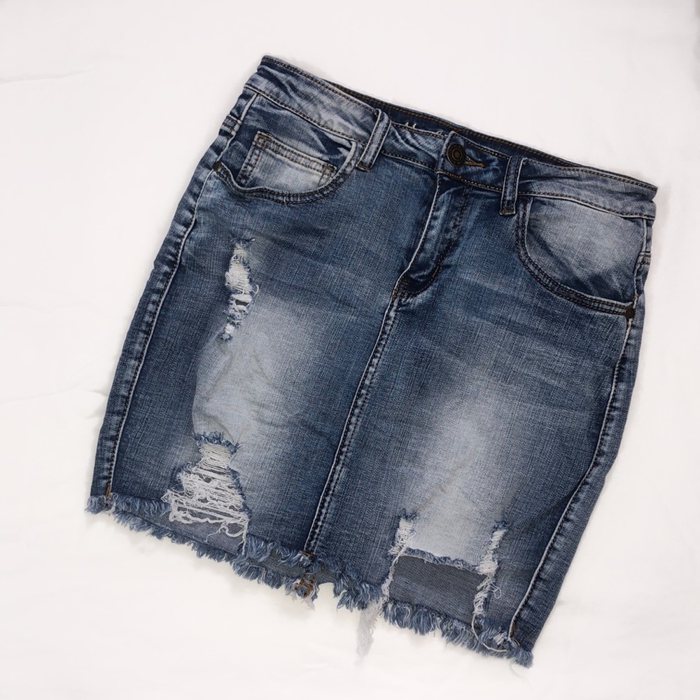 Blue Jean Skirt